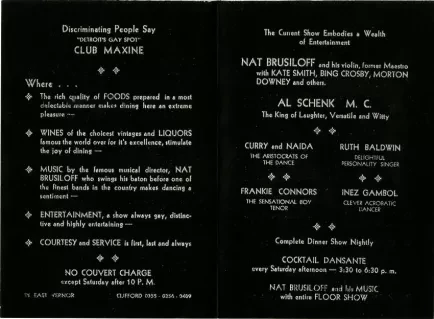 Menu - The Smart Thing To Do