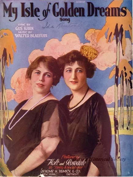 Music, Sheet - My Isle of Golden Dreams