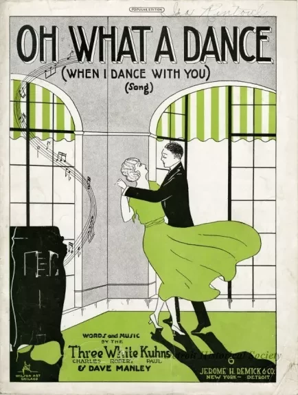 Music, Sheet - Oh What a Dance (When I Dance with You)