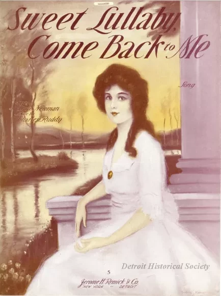 Music, Sheet - Sweet Lullaby, Come Back to Me