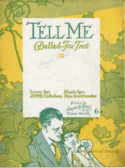 Music, Sheet - Tell Me