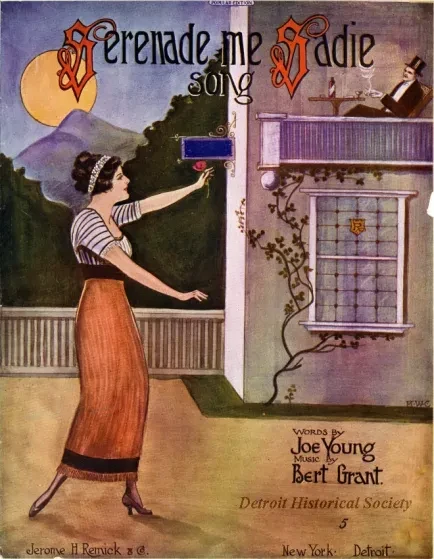 Music, Sheet - Serenade Me Sadie