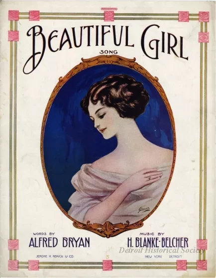 Music, Sheet - Beautiful Girl