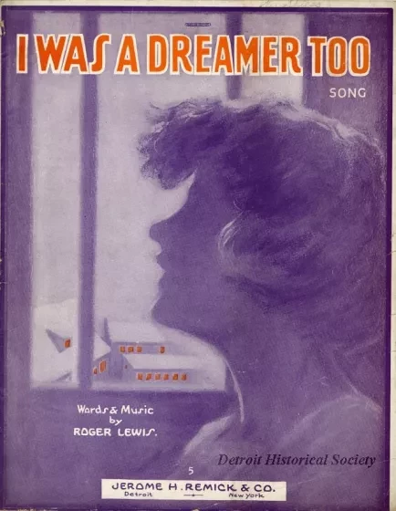 Music, Sheet - I Was a Dreamer Too