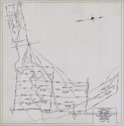 Plat - U.S. Survey No. 4632