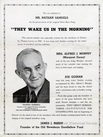 Music, Sheet - They Wake Us in the Morning