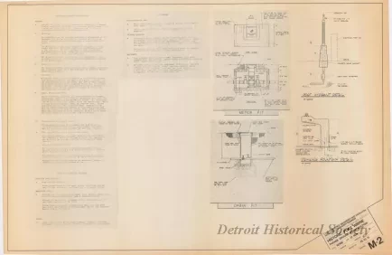 Blueprint - Historic Fort Wayne Parade Ground Construction