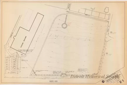Blueprint - Historic Fort Wayne Parade Grounds Construction