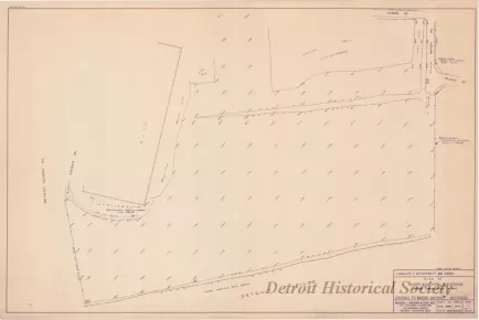 Blueprint - Plan of Supplemental Elevations (After Demolition Work)