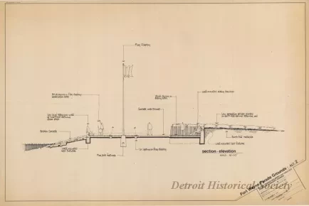 Blueprint - Fort Wayne Parade Grounds - Alt. 2