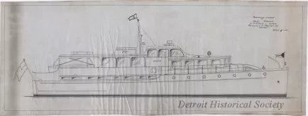 Drawing, Technical - Proposed Change to Yacht, Omaha