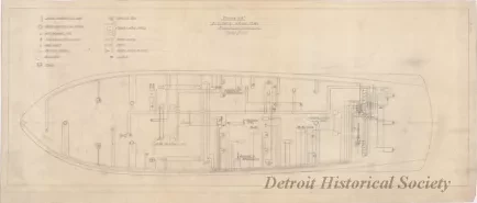 Drawing, Technical - Fisher 58,
Electrical Wiring Plan