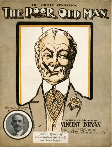 Music, Sheet - The Poor Old Man