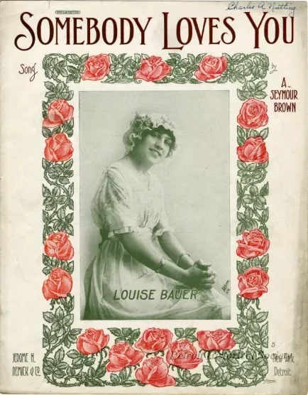 Music, Sheet - Somebody Loves You