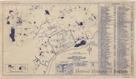 Blueprint - Property Map, An Introduction to Detroit's War Heroes