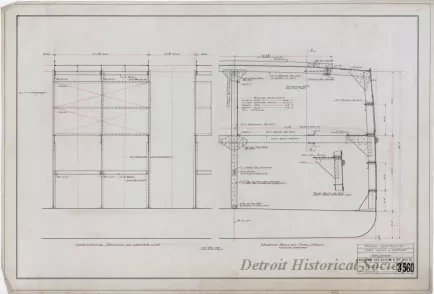 Drawing, Technical - Original Construction, Strs. Venus & Neptune, Str. Jupiter