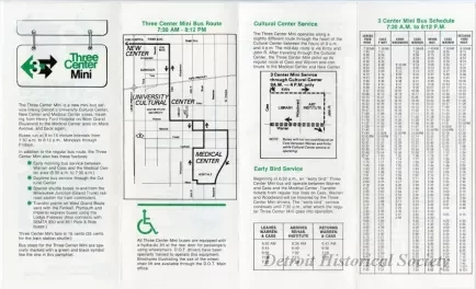 Pamphlet - Three Center Mini