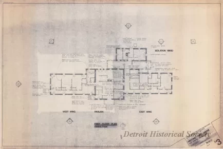Blueprint - Historic Fort Wayne, 
Post Hospital Restoration