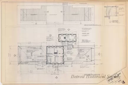 Blueprint - Historic Fort Wayne,
Post Hospital Restoration