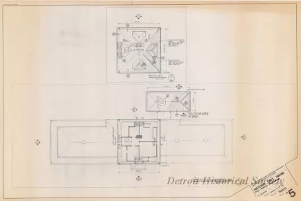 Blueprint - Historic Fort Wayne,
Post Hospital Restoration