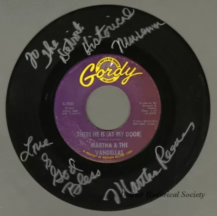 Album, Record - Dancing in the Streets/There He Is (At My Door)