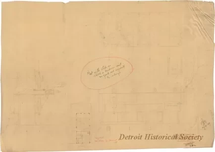 Drawing, Technical - Water Cooled Cylinder Block for 4 Cyl. Henderson Motorcycle Power Plant
for Possible Cyclecar Use
