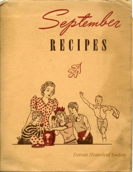 Card, Recipe - September Recipes