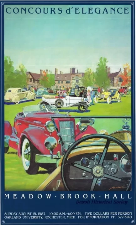 Poster - Concours d'Elegance