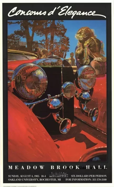 Poster - Concours d'Elegance