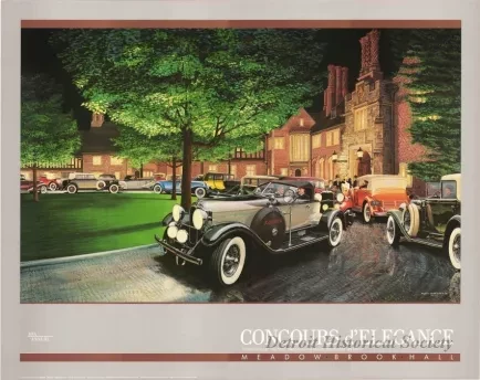 Poster - Concours d'Elegance