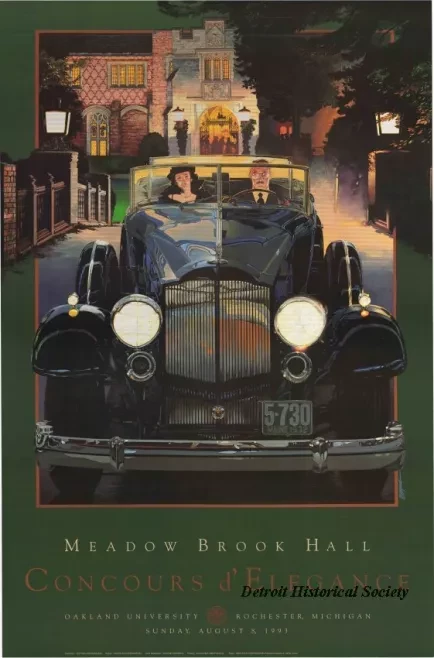 Poster - Concours d'Elegance