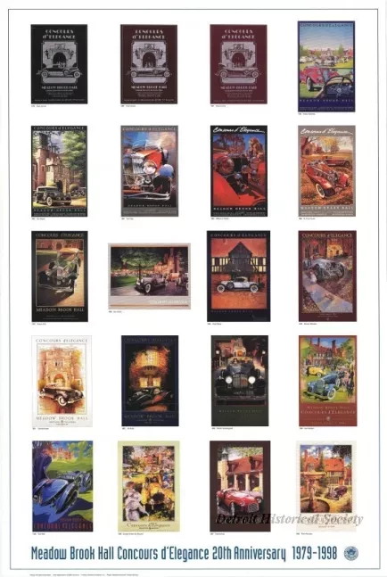 Poster - Concours d'Elegance