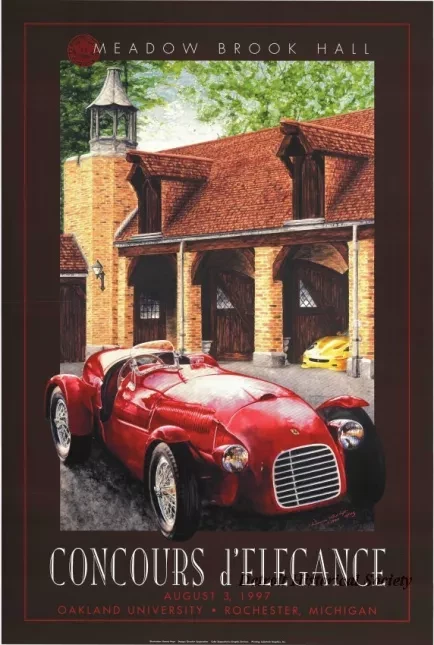 Poster - Concours d'Elegance