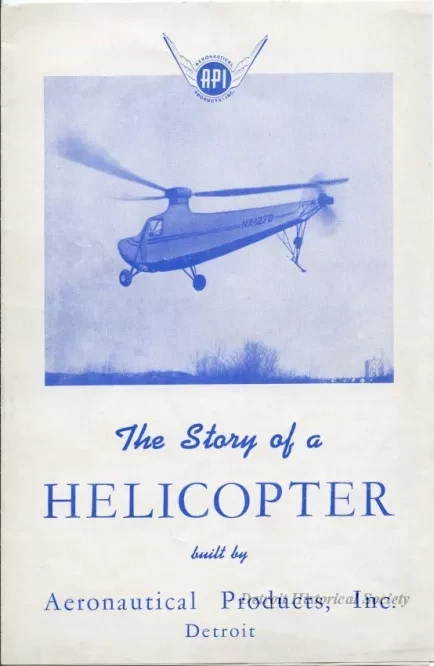 Brochure - The Story of a Helicopter built by Aeronautical Products, Inc.