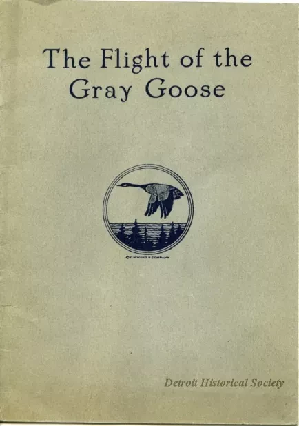Booklet - The Flight of the Gray Goose