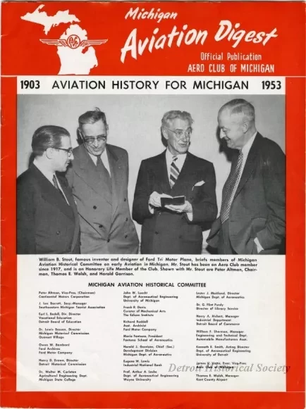 Magazine - Michigan Aviation Digest, December-January 1953