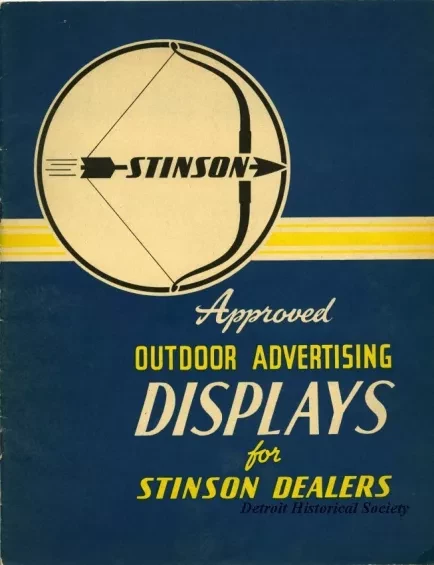 Catalog - Stinson Approved Outdoor Advertising Displays for Stinson Dealers.