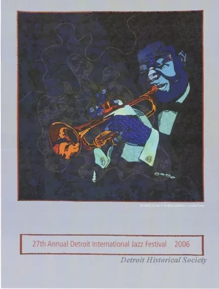 Poster - 27th Annual Detroit International Jazz Festival - 2006