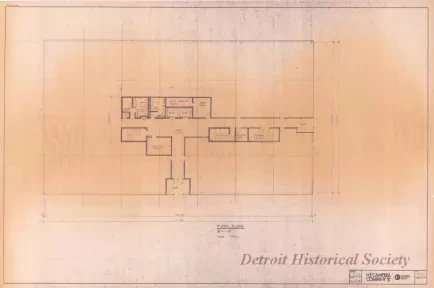 Blueprint - [University of Detroit - New Dental Center]