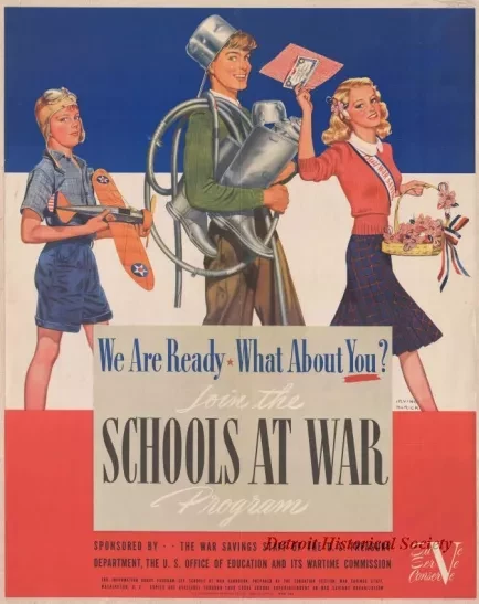 Poster - Join the Schools At War Program