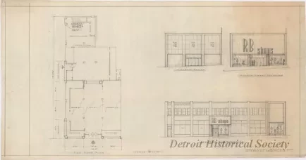 Drawing, Architectural - RB Shops