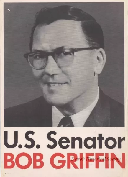 Poster - U. S. Senator - Bob Griffin