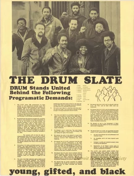 Poster - The DRUM Slate