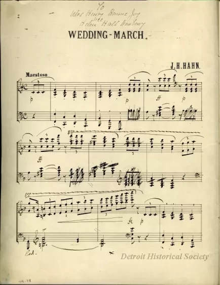Music, Sheet - Wedding March