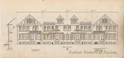 Drawing, Architectural - Front Elevation