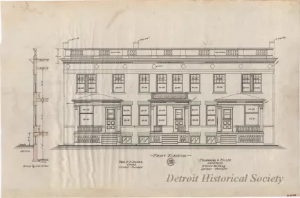 Drawing, Architectural - Front Elevation