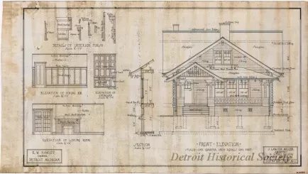 Drawing, Architectural - Front Elevation
