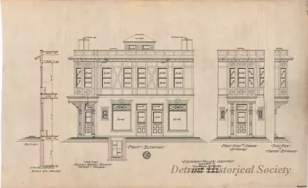 Drawing, Architectural - Front Elevation