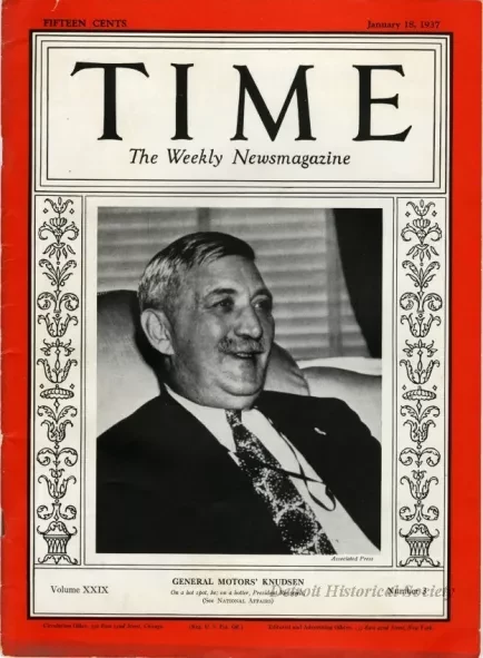 Magazine - Time Vol. XXIX, No. 3.