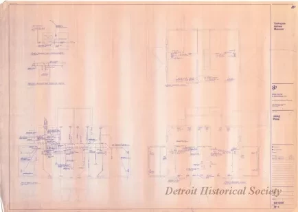 Blueprint - Tuskegee Airmen Museum - HVAC Plans
[Building No. 210]